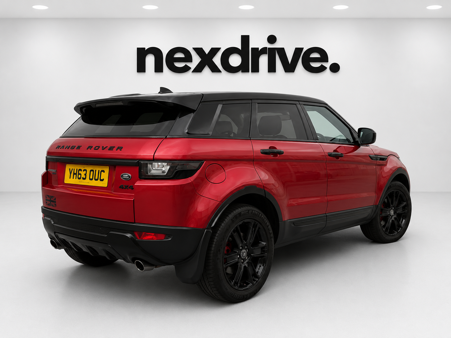 2013 Range Rover Evoque rear exterior