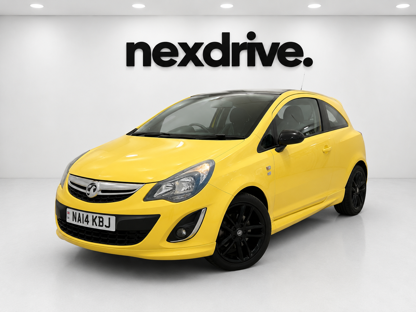 2014 Vauxhall Corsa front angle