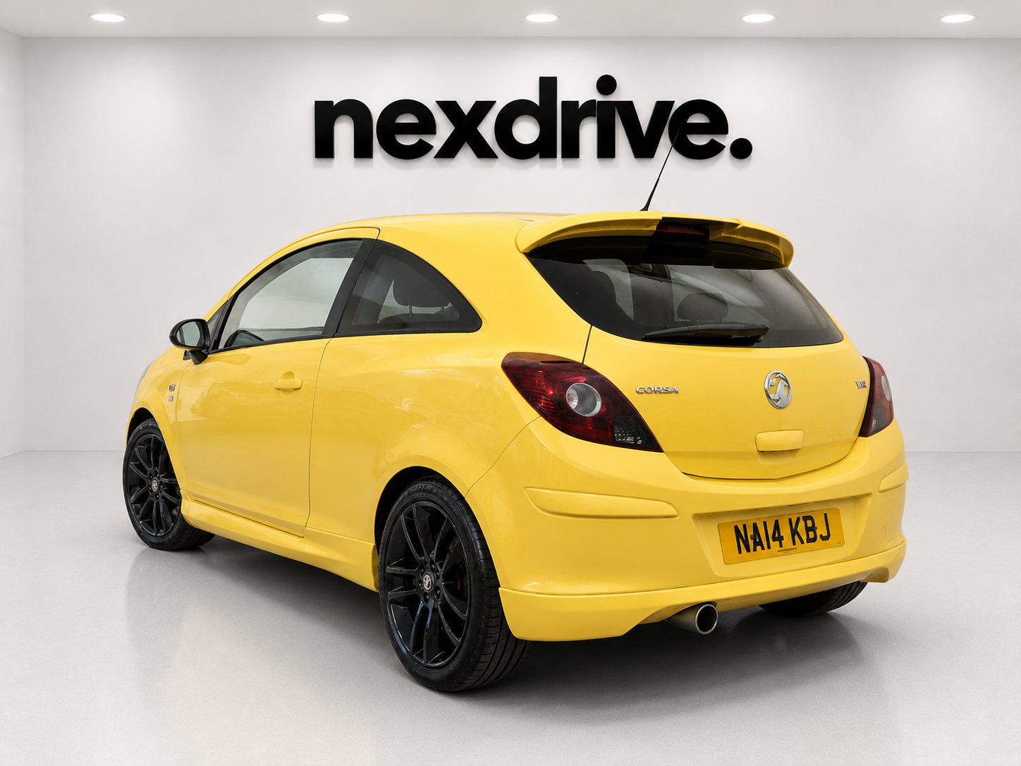 2014 Vauxhall Corsa front low angle